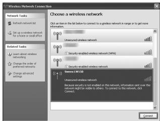 SWEEX LW313 - Windows XP - 2