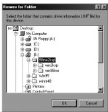 SWEEX MO128 - Windows 98SE installation - 4