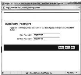 SWEEX MO300 - Important! The Setup Wizard is located on the Sweex CD-ROM. This installation procedure will show you step by step how to setup the router. - 3