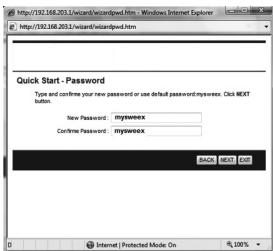 SWEEX MO300 - Important! The Setup Wizard is located on the Sweex CD-ROM. This installation procedure will show you step by step how to setup the router. - 4