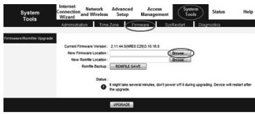 SWEEX MO300 - Upgrading the modem firmware - 1