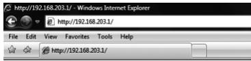 SWEEX MO300 - Modem access (Login) - 1
