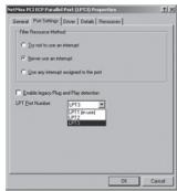 SWEEX PU007V2 - Port settings Parallel - 1
