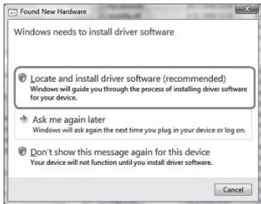 SWEEX PU012 - Installation Windows Vista - 1