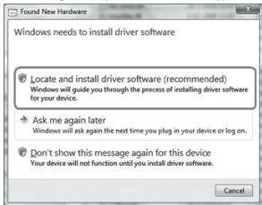 SWEEX PU013 - Installation Windows Vista - 1