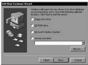 SWEEX PU054 - Installation under Windows 98SE - 3