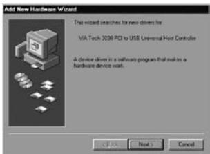 SWEEX PU054 - Installation under Windows 98SE - 1