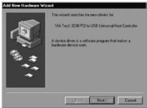 SWEEX PU054 - Installation under Windows 98SE - 5
