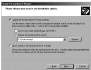 SWEEX PU102 - Installation under Windows 2000 and XP - 3
