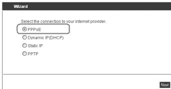 SWEEX RO003 - Setting 3 PPPoE - 1