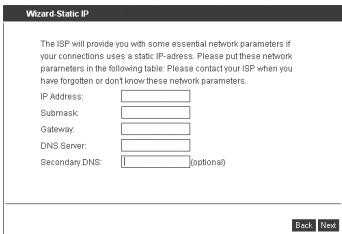 SWEEX RO003 - Setting 5 Static IP - 1
