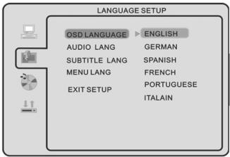 SWEEX TV019 - Language Setup - 1
