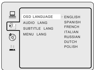 SWEEX TV022 - Language Setup - 1