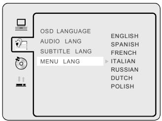 SWEEX TV022 - MENULANGUAGE - 1