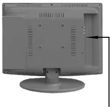 SWEEX TV022 - FRONT&BACK CONNECTIONS OF LCD - 2