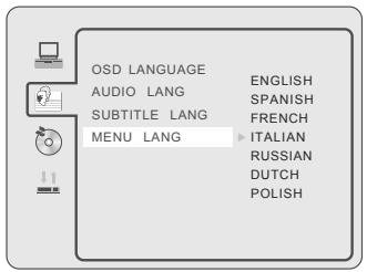 SWEEX TV023 - MENULANGUAGE - 1