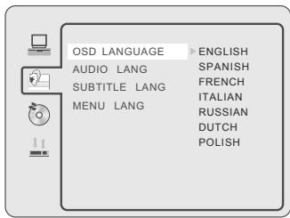 SWEEX TV023 - Language Setup - 1