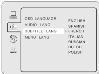 SWEEX TV023 - SUBTITLE LANGUAGE - 1