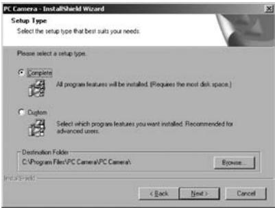 SWEEX WC005 - Software installation under Windows 98SE - 3