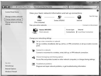 SWEEX LW154 - Windows 7 - 3