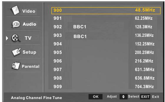 SWEEX TV126 - TV MENU - 10