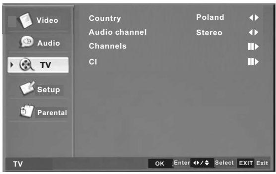 SWEEX TV126 - 2.AUDIO MENU - 1