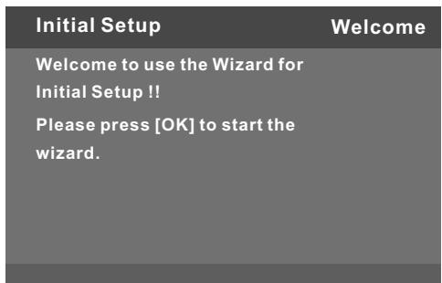 SWEEX TV126 - Menu Setup TV (When using for the first time only) - 1