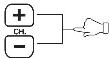 SWEEX TV134 - Select the TV channel - 2