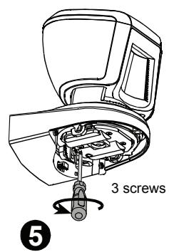 VISONIC TOWER 20 AM MCW - Cover Closure (see Fig. 5, steps 7-10) - 5