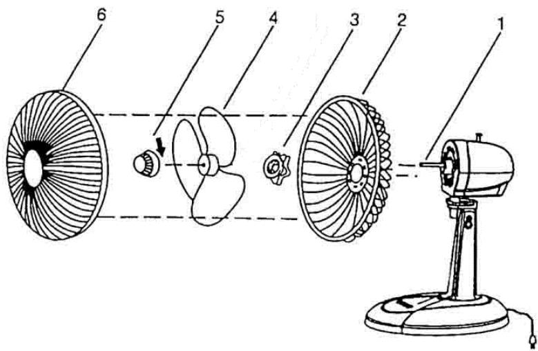 OCEANIC OCEAVT40 - Assemblage des grilles et de l'alette - 1
