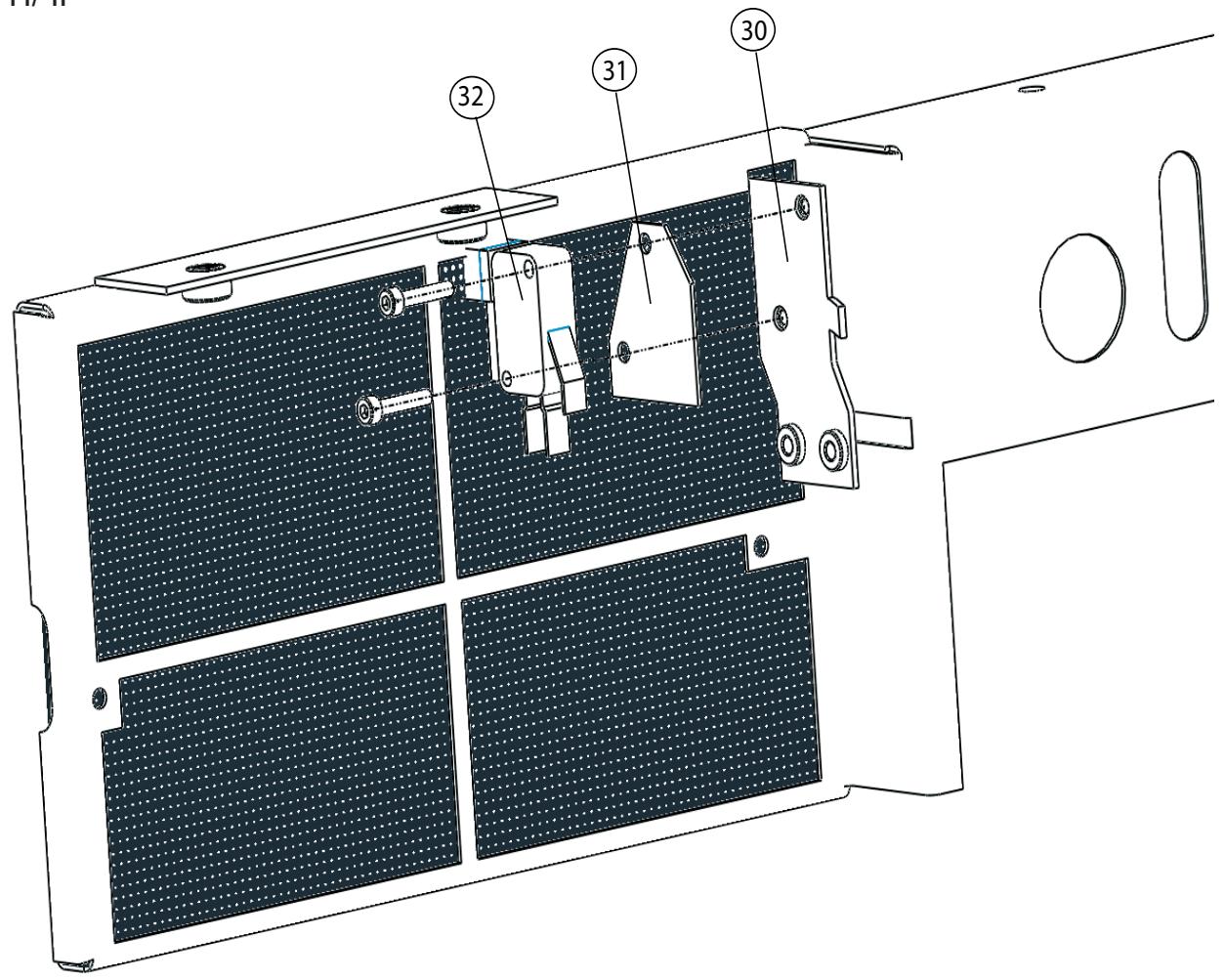 BODART & GONAY BODART & GONAY OPTI-IF-DESIGN 800 GREEN - Option: switch de porte - 1
