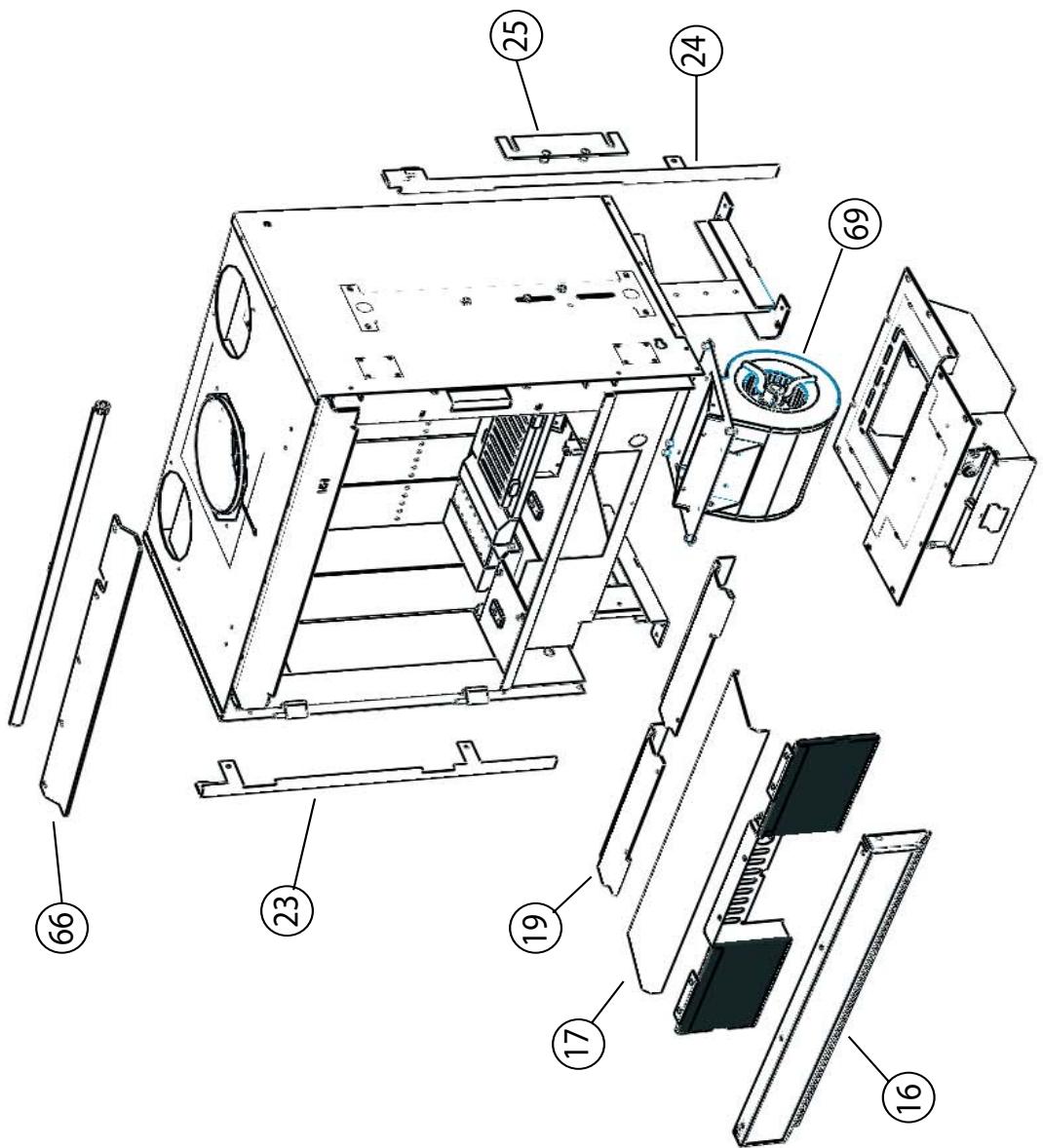 BODART & GONAY BODART & GONAY OPTI-IF-DESIGN 800 GREEN - PIECES De rechange - 1