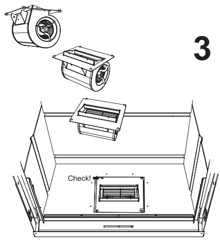 BODART & GONAY BODART & GONAY PHENIX 950DF - Placement du ventilateur et variateur (option). - 3
