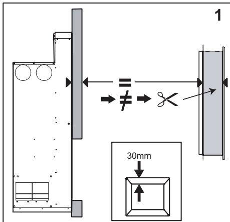 BODART & GONAY BODART & GONAY PHENIX 950DF - Placement du cadre (option). - 4