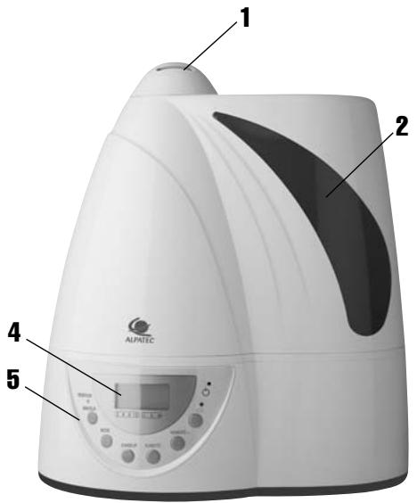 ALPATEC HU 60.1 ET - Description de l'appareil - 2