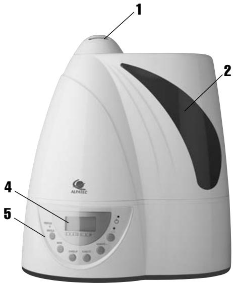 ALPATEC HU 60.1 ET - DESCRIPTION OF THE APPLIANCE - 2