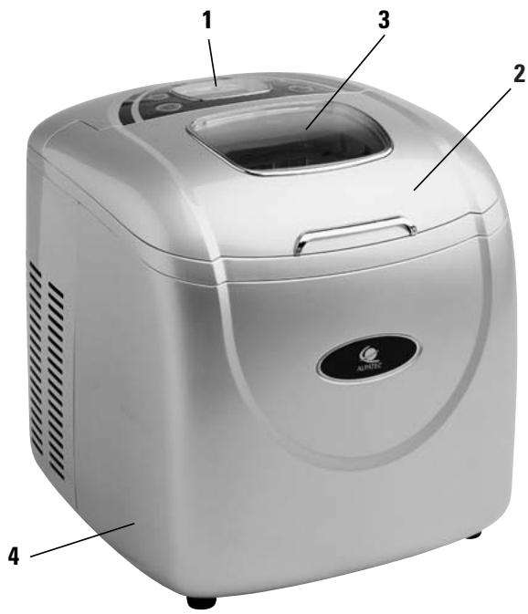 ALPATEC MG 1 - DESCRIPTION OF PANEL CONTROL - 1