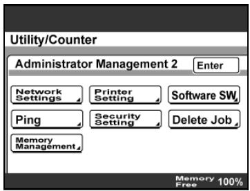 KONICA BIZHUB 222 - To specify a software switch setting - 1