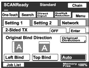 KONICA BIZHUB 222 - Specifying double-sided transmission settings - 2