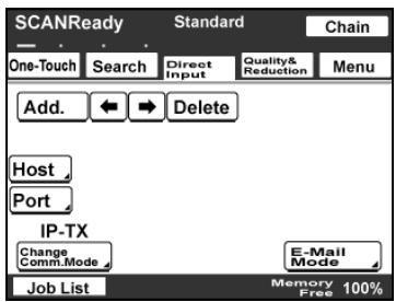KONICA BIZHUB 222 - To enter an address - 4