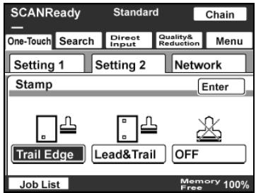 KONICA BIZHUB 222 - Specifying the stamp setting - 2