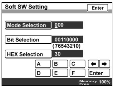 KONICA BIZHUB 222 - To specify a software switch setting - 2