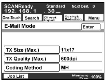 KONICA BIZHUB 222 - To enter an address - 5
