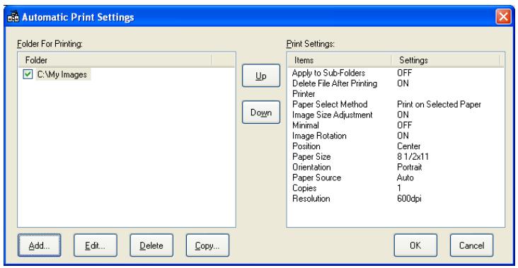 KONICA BIZHUB 222 - Specifying automatic printing with ImageReceiver - 2