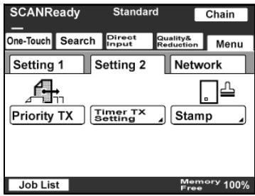 KONICA BIZHUB 222 - Specifying the stamp setting - 1