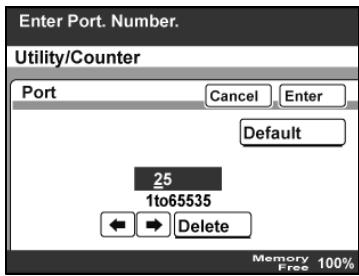 KONICA BIZHUB 222 - To register an IP relay station - 6