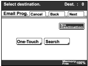 KONICA BIZHUB 222 - To register a mail program - 7