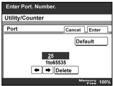 KONICA BIZHUB 362 - To register an IP relay station - 6