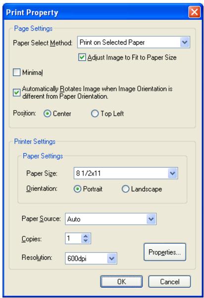 KONICA BIZHUB 362 - Specifying automatic printing with ImageReceiver - 4