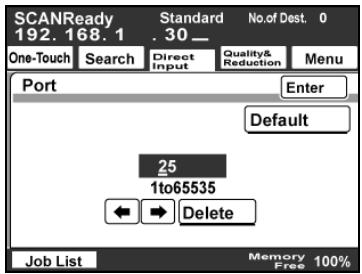 KONICA BIZHUB 362 - To enter an address - 6